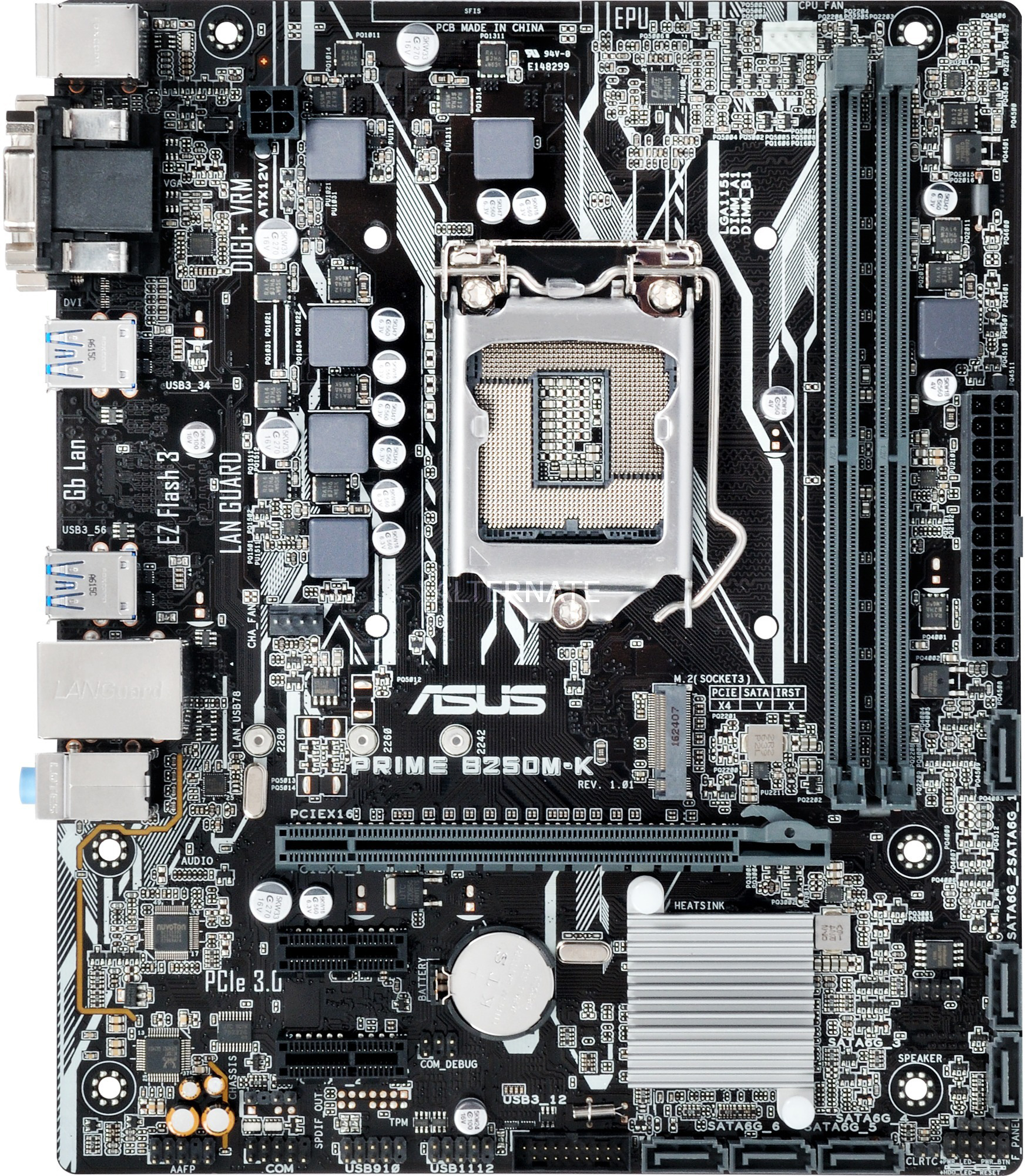 Asus Prime B250M-K - Motherboard Specifications On MotherboardDB